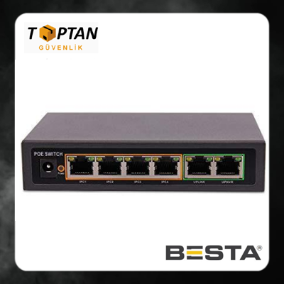 BESTA 4 Port PoE Switch KD0420FL