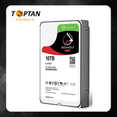 Seagate Ironwolf Nas 10 TB ST10000VN0008 SATA 3.0 7200 RPM 3,5 inç Harddisk