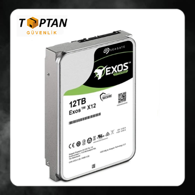 Seagate EXOS 12 TB  ST12000NM0008 3.5" 7200 RPM SATA 3 GÜVENLİK HARDDİSK