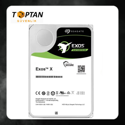 Seagate Exos 3.5 12TB 7200 512E/4KN ST12000NM001G Güvenlik Harddiski