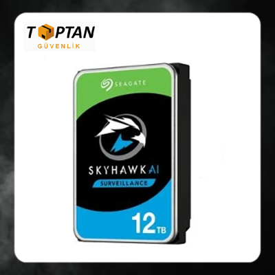 Seagate Skyhawk ST12000VE001  3.5" 12 TB  SATA 3 7200 RPM Güvenlik Harddiski