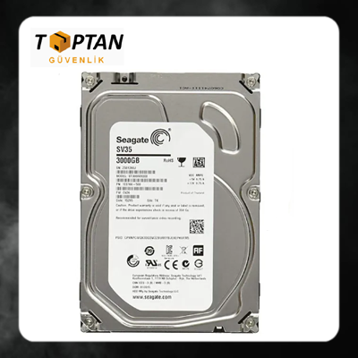 Seagate SV35 ST3000VX000 SATA 3.0 7200 RPM 3.5" 3 TB Güvenlik Harddiski