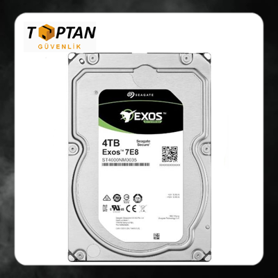 Seagate EXOS 4 TB  ST4000NM0035 SATA 3 3.5" GÜVENLİK HARD DİSK