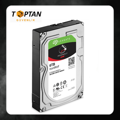 Seagate IronWolf 6 TB ST6000VN001 5400 RPM SATA III 3.5" Güvenlik Hard disk