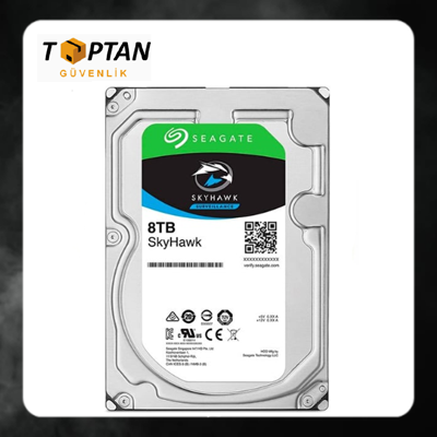 Seagate SkyHawk 8 TB ST8000VE001 3.5"  7200 RPM SATA 3 Harddisk