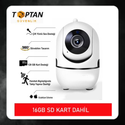 2 MP 16 GB SD Kartlı Harekete Duyarlı Bebek Takip Kamerası ARNA-1216