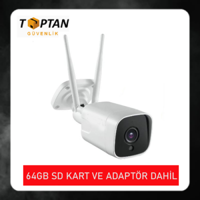 2 MP DIŞ MEKAN WİRELESS KABLOSUZ GÜVENLİK KAMERASI WF60 ARNA-1264