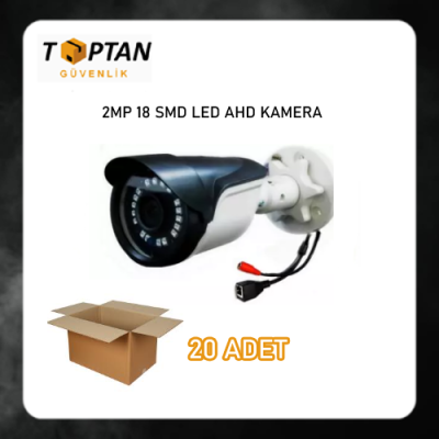 2 MP 1080P 18 SMD LED GECE GÖRÜŞLÜ AHD KAMERA ARNA-2118 20 ADET