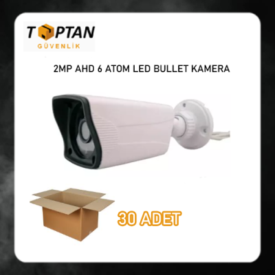 2 MP AHD Dış Mekan Gece Görüşlü 6 Atom Led Bullet Kamera ARNA-2138 30 ADET