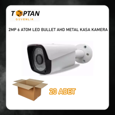 2 MP 6 ATOM LED 1080P FULL HD METAL KASA AHD KAMERA ARNA-2736 20 ADET