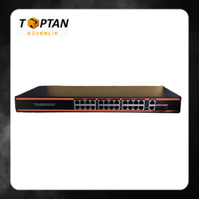 F2420GBL-A 24 PORT 10/100/1000 POE SWİTCH