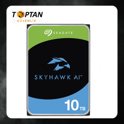 SEAGATE SKYHAWK 3.5" 10 TB HDD GÜVENLİK DİSKİ