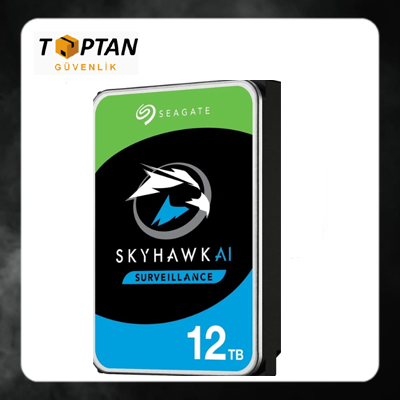 SEAGATE SKYHAWK 3.5" 12 TB HDD GÜVENLİK DİSKİ