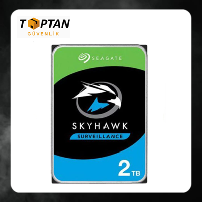 Seagate SKYHAWK  2 TB Sabit Disk 7/24 Güvenlik Harddiski