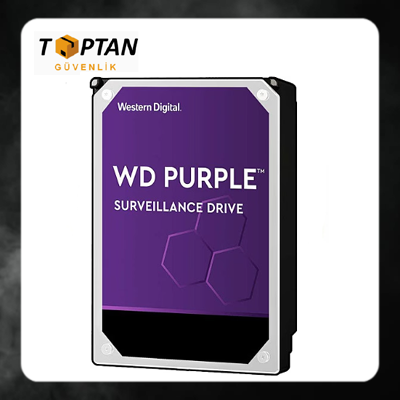 Western Digital Purple WD82PURZ 3.5' 8 TB 7200 RPM HDD Güvenlik Diski