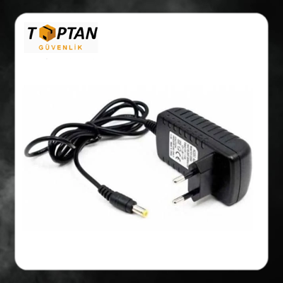 12V 5 AMPER PLASTİK SWITCH ADAPTÖR Güvenlik Kamerası Adaptörü ARNA-6255