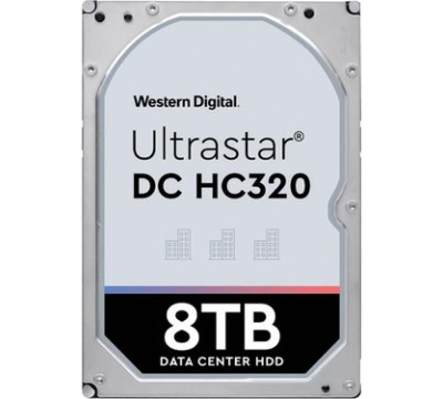 Western Digital Ultrastar 8 TB Dc HC320 HUS728T8TALE 600 SATA III 7200 RPM 3,5"  Harddisk