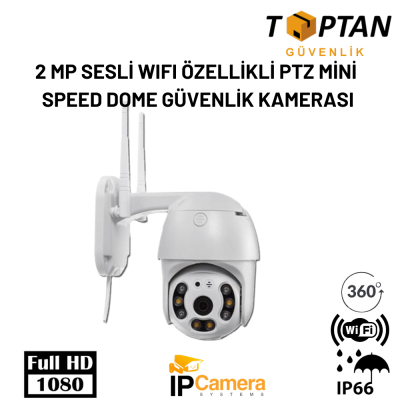 BESTA 2 MP SESLİ WIFI ÖZELLİKLİ PTZ MİNİ SPEED DOME GÜVENLİK KAMERASI BT-1701