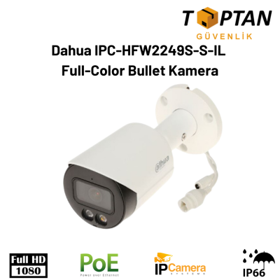 Dahua IPC-HFW2249S-S-IL Full-Color Bullet Kamera