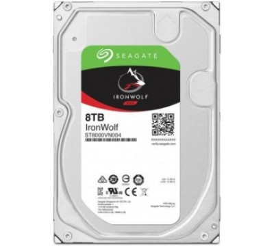 Seagate IronWolf 8 TB ST8000VN004 7200RPM 256MB Cache 3.5" Sata 3 Hard Disk