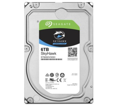 Seagate SKYHAWK ST6000VX001 6 TB 256 MB 5900 RPM GÜVENLİK HARD DİSKİ