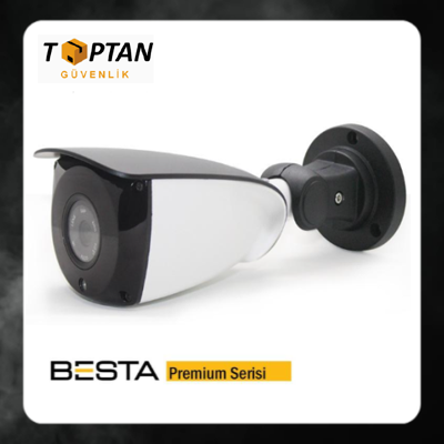 BESTA PREMIUM  SERİ 5 MP 1440P 42 LED METAL KASA AHD GÜVENLİK KAMERASI BT-2209