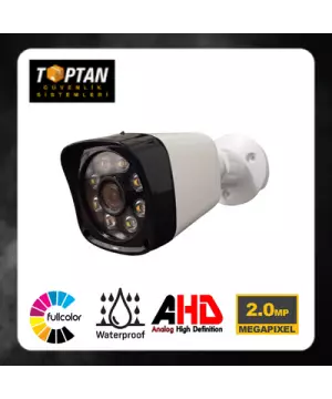 2 MP 8 ATOM LED AHD WARM LED DIŞ MEKAN GÜVENLİK KAMERASI - 2015