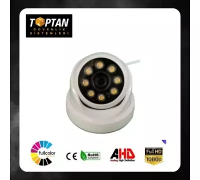 2 MP 8 ATOM LED WARM LED RENKLİ DOME KAMERA ARNA-2228