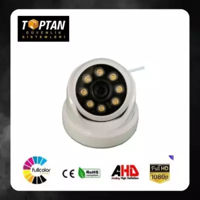 2 MP 8 ATOM LED WARM LED RENKLİ DOME KAMERA ARNA-2228