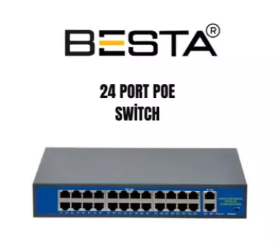 F2420GBL-A 24 PORT 10/100/1000 POE SWİTCH