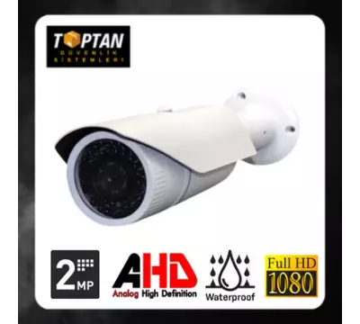 2 MP 1080p AHD 42 Led Gece Görüşlü Metal Kasa Güvenlik Kamerası ARNA-2342