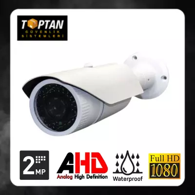 2 MP 1080p AHD 42 Led Gece Görüşlü Metal Kasa Güvenlik Kamerası ARNA-2342