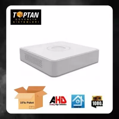 4 KANAL AHD 1080N H265+ 5IN1 HİBRİT DVR XMEYE KAMERA KAYIT CİHAZI ARNA-4042 EKONOMİK 10 LU PAKET