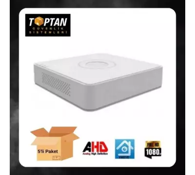 4 KANAL AHD 1080N H265+ 5IN1 HİBRİT DVR XMEYE KAMERA KAYIT CİHAZI ARNA-4042 EKONOMİK 5'Lİ PAKET