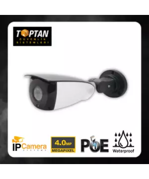 BESTA 4 MP IP POE 42 LED BULLET GÜVENLİK KAMERASI BT-1437