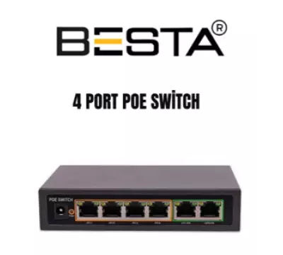 4 Port PoE Switch KD0420FL