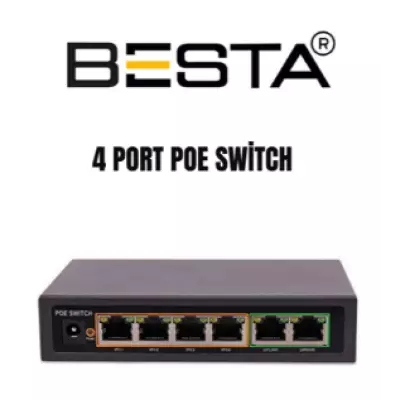 4 Port PoE Switch KD0420FL