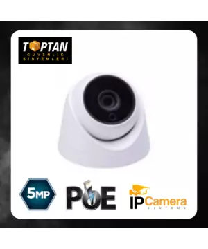 5 MP 36 LED IP POE  DOME GÜVENLİK KAMERASI ARNA-1334