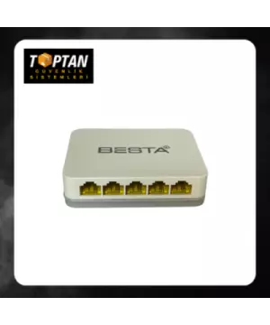 BESTA 5 PORT ETHERNET SWITCH 10/100 MBPS