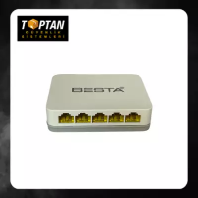 BESTA 5 PORT ETHERNET SWITCH 10/100 MBPS