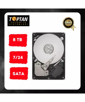 8 TB 7/24 Güvenlik Harddiski