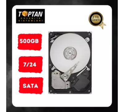 7/24 GÜVENLİK DİSKİ - 500 GB