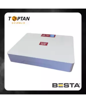 Besta 8 KANAL 5 MP Plastik Kasa Xmeye  Ahd Hibrit 5IN1 HİBRİT H265 Kamera Kayıt Cihazı BS-308