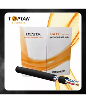 BESTA CAT6 305 MT DIŞ MEKAN 23 AWG OUTDOOR IP KAMERA KABLOSU