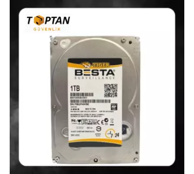 BESTA TIGER 1 TB BS1000SV001 3,5" 5900 RPM 7/24 GÜVENLİK HARDDİSK