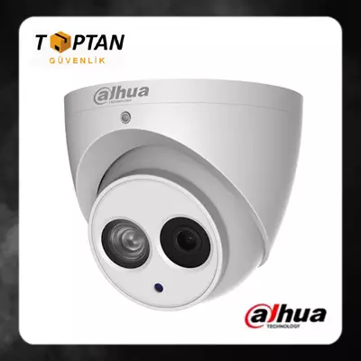 DAHUA 2 MP 1080P IR Dome HDCVI Kamera - Sesli HAC-HDW1200EM-A-0280B-DIP