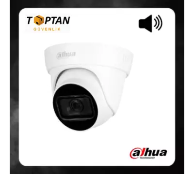 DAHUA 2 MP 1080P IR Dome HDCVI Kamera - Sesli HAC-HDW1200TL-A-0280B-S5