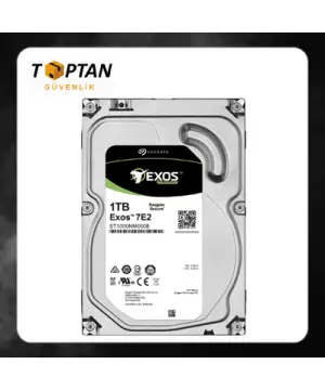 Seagate Exos 7E2 1TB 7200RPM 128MB Sata Disk ST1000NM0008 3.5" GÜVENLİK HARD DİSK