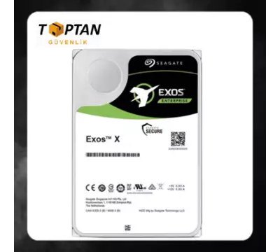 Seagate Exos 3.5 12TB 7200 512E/4KN ST12000NM001G Güvenlik Harddiski