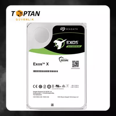 Seagate Exos 3.5 12TB 7200 512E/4KN ST12000NM001G Güvenlik Harddiski